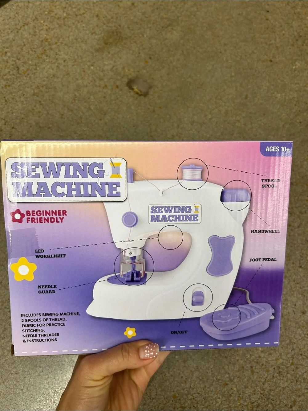 NWT Sewing Machine kids learning toy